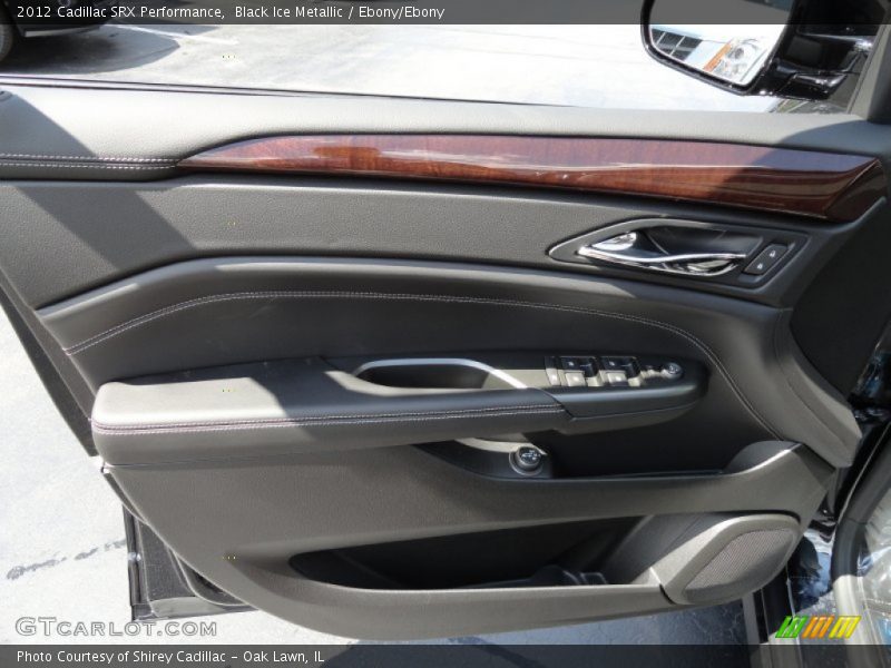 Black Ice Metallic / Ebony/Ebony 2012 Cadillac SRX Performance