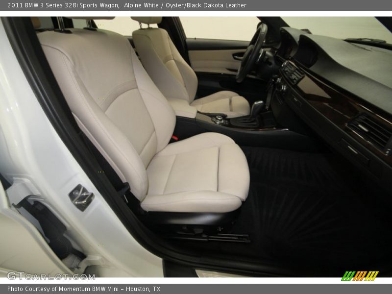 Alpine White / Oyster/Black Dakota Leather 2011 BMW 3 Series 328i Sports Wagon