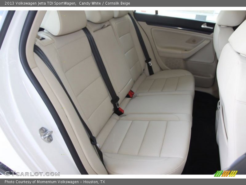 Rear Seat of 2013 Jetta TDI SportWagen