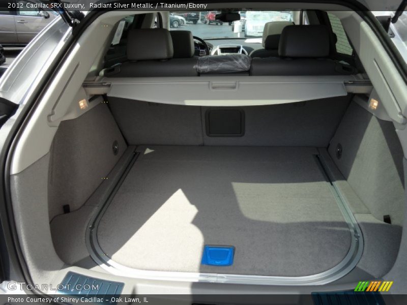 Radiant Silver Metallic / Titanium/Ebony 2012 Cadillac SRX Luxury