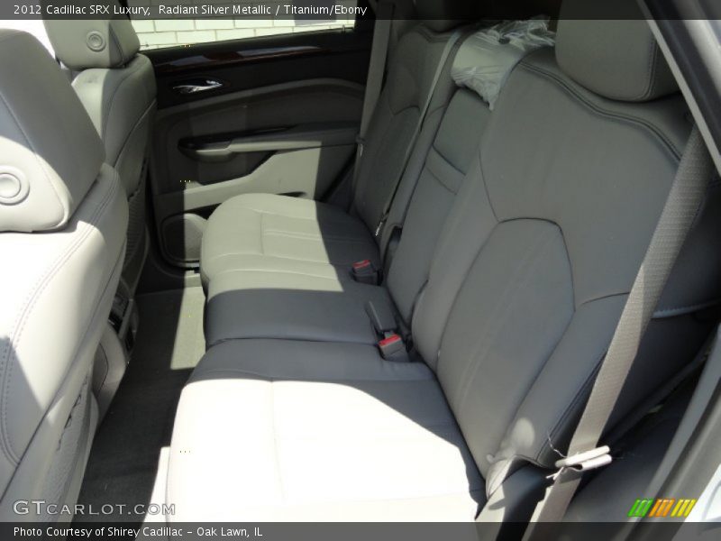 Radiant Silver Metallic / Titanium/Ebony 2012 Cadillac SRX Luxury