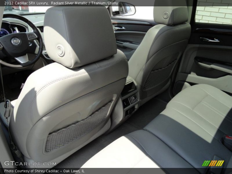 Radiant Silver Metallic / Titanium/Ebony 2012 Cadillac SRX Luxury