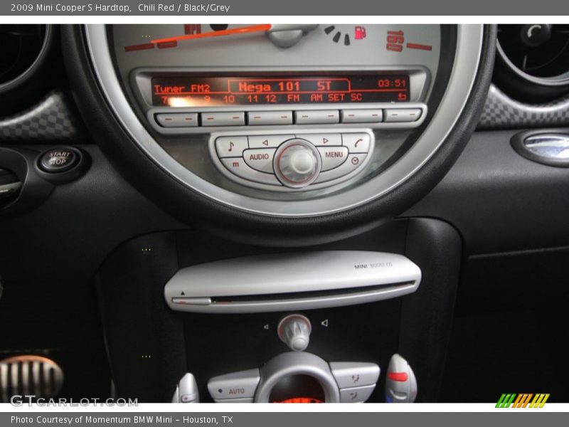 Chili Red / Black/Grey 2009 Mini Cooper S Hardtop