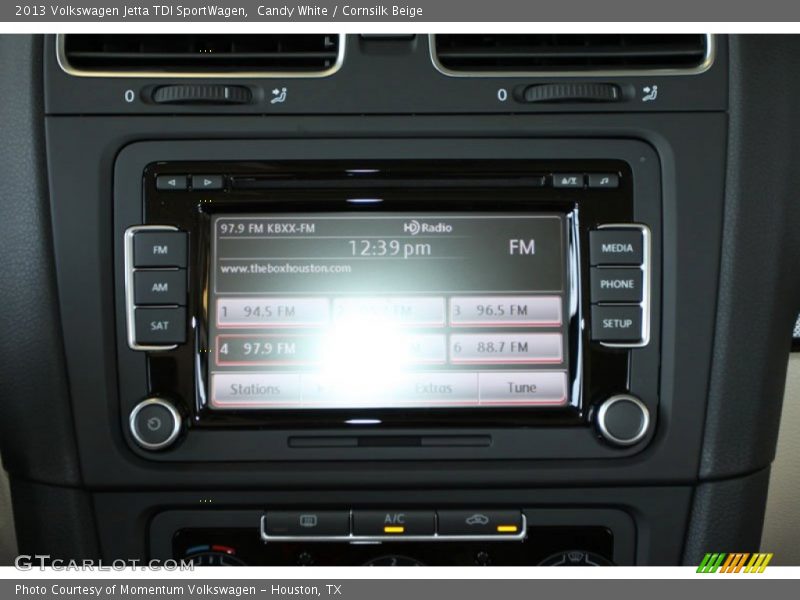 Candy White / Cornsilk Beige 2013 Volkswagen Jetta TDI SportWagen
