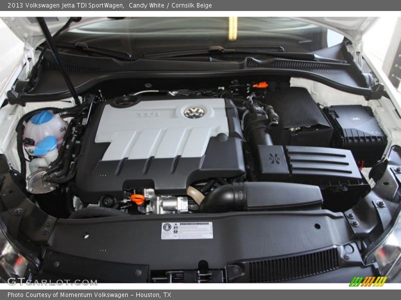 Candy White / Cornsilk Beige 2013 Volkswagen Jetta TDI SportWagen