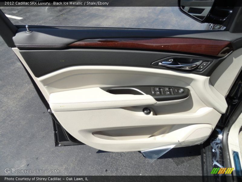Black Ice Metallic / Shale/Ebony 2012 Cadillac SRX Luxury