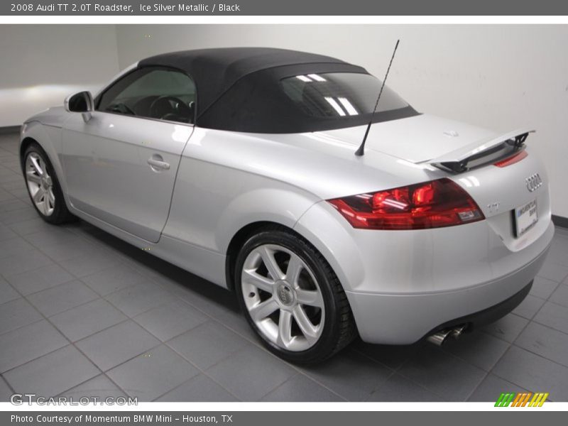 Ice Silver Metallic / Black 2008 Audi TT 2.0T Roadster