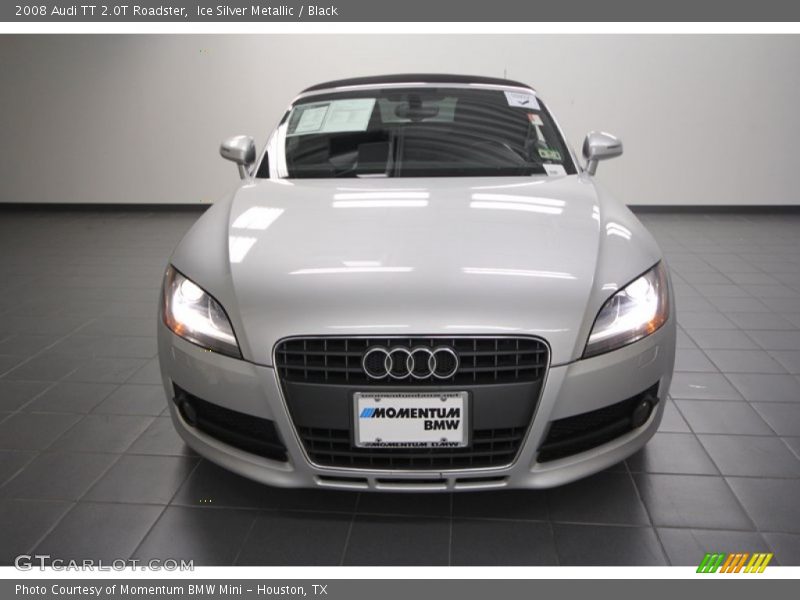 Ice Silver Metallic / Black 2008 Audi TT 2.0T Roadster