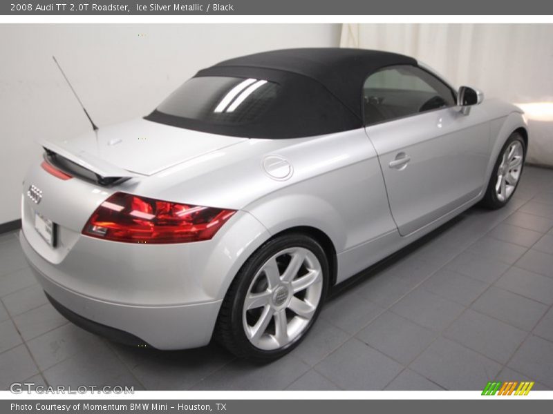 Ice Silver Metallic / Black 2008 Audi TT 2.0T Roadster