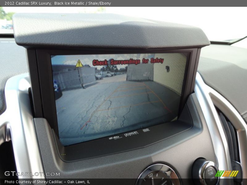 Black Ice Metallic / Shale/Ebony 2012 Cadillac SRX Luxury
