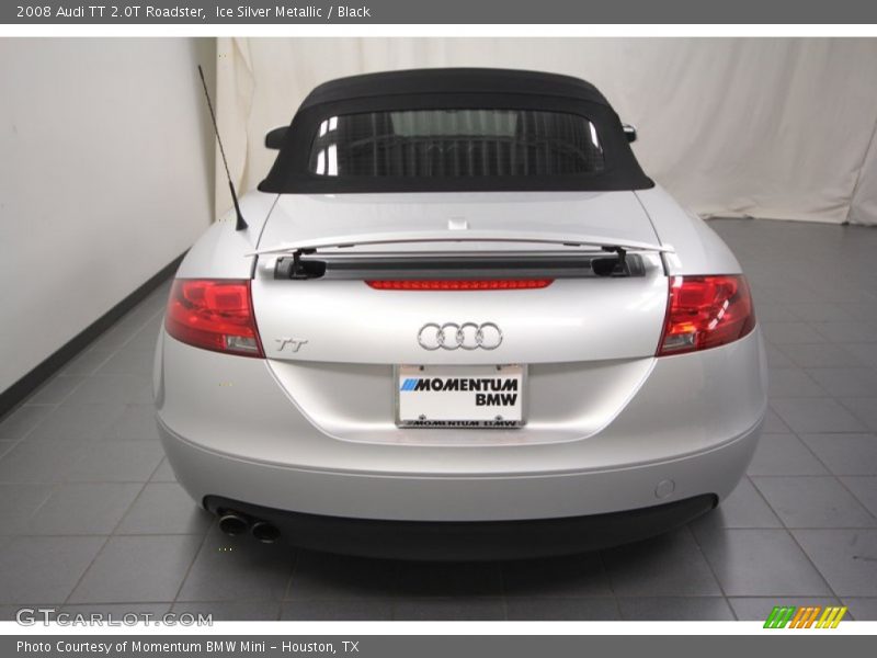 Ice Silver Metallic / Black 2008 Audi TT 2.0T Roadster