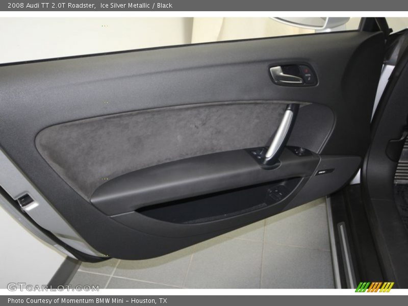 Ice Silver Metallic / Black 2008 Audi TT 2.0T Roadster