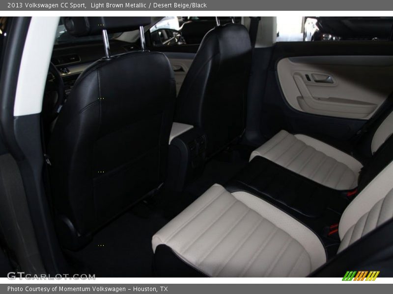 Light Brown Metallic / Desert Beige/Black 2013 Volkswagen CC Sport