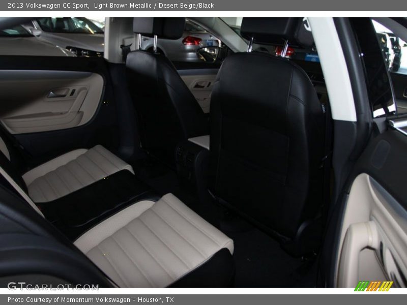 Light Brown Metallic / Desert Beige/Black 2013 Volkswagen CC Sport
