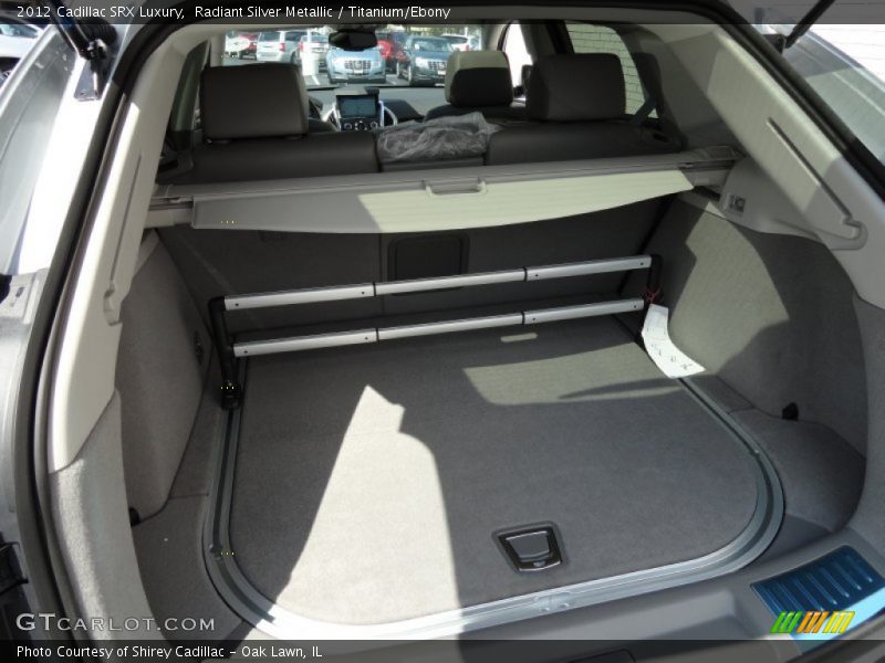 Radiant Silver Metallic / Titanium/Ebony 2012 Cadillac SRX Luxury