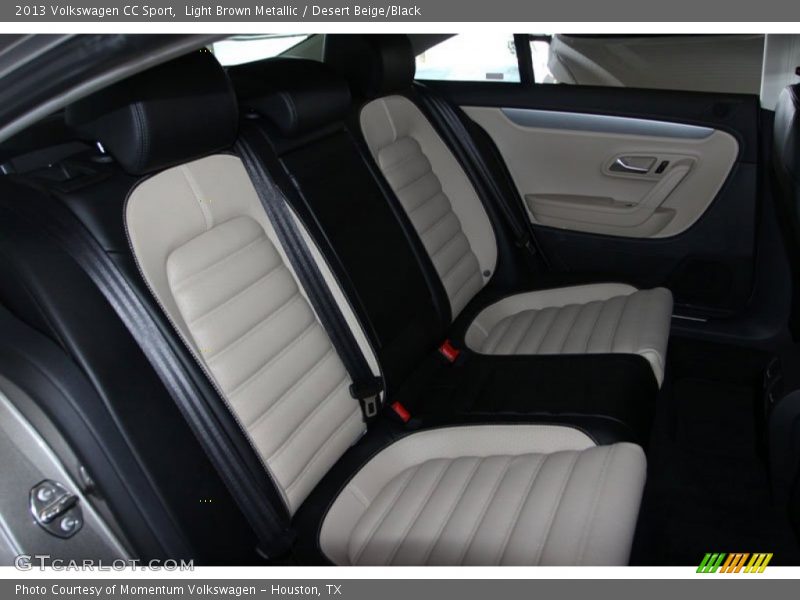 Light Brown Metallic / Desert Beige/Black 2013 Volkswagen CC Sport