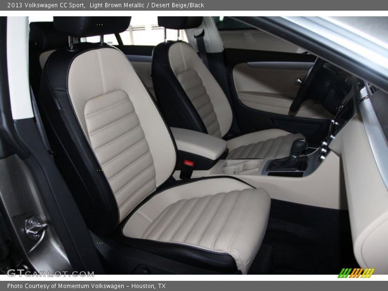 Light Brown Metallic / Desert Beige/Black 2013 Volkswagen CC Sport