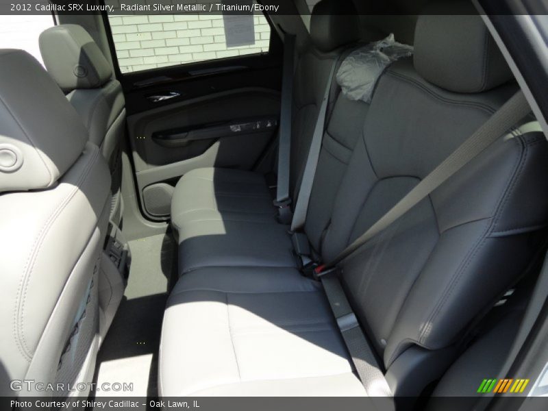 Radiant Silver Metallic / Titanium/Ebony 2012 Cadillac SRX Luxury