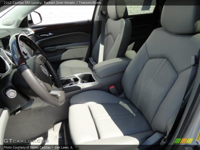 Radiant Silver Metallic / Titanium/Ebony 2012 Cadillac SRX Luxury