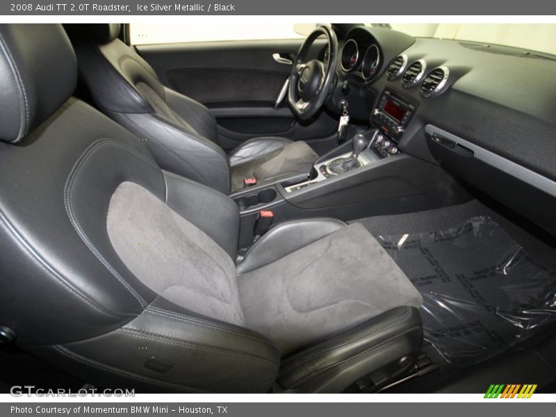 Ice Silver Metallic / Black 2008 Audi TT 2.0T Roadster