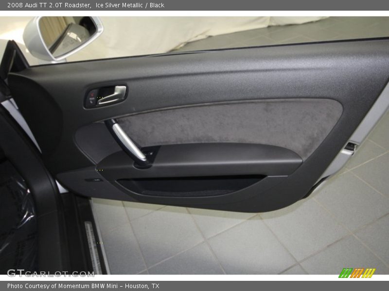 Ice Silver Metallic / Black 2008 Audi TT 2.0T Roadster