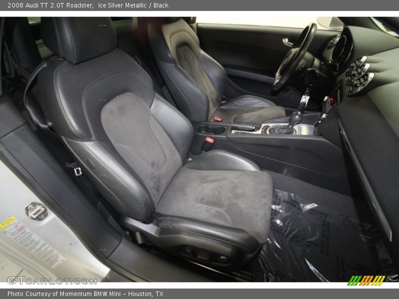 Ice Silver Metallic / Black 2008 Audi TT 2.0T Roadster