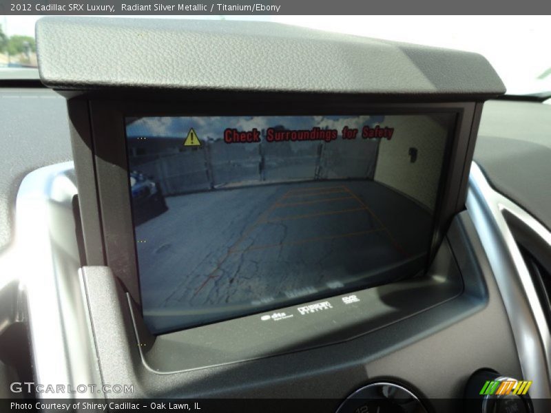 Radiant Silver Metallic / Titanium/Ebony 2012 Cadillac SRX Luxury