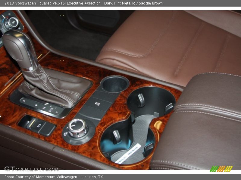 Dark Flint Metallic / Saddle Brown 2013 Volkswagen Touareg VR6 FSI Executive 4XMotion