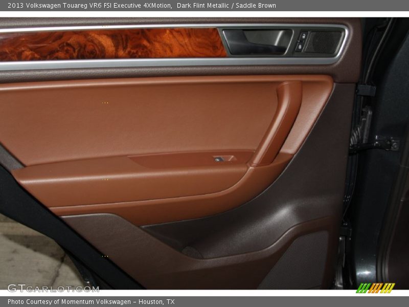 Dark Flint Metallic / Saddle Brown 2013 Volkswagen Touareg VR6 FSI Executive 4XMotion