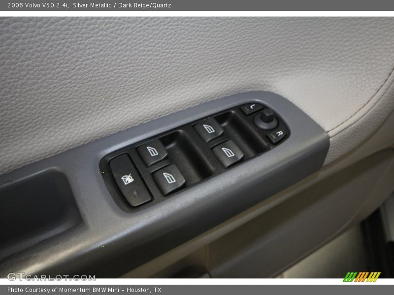 Silver Metallic / Dark Beige/Quartz 2006 Volvo V50 2.4i