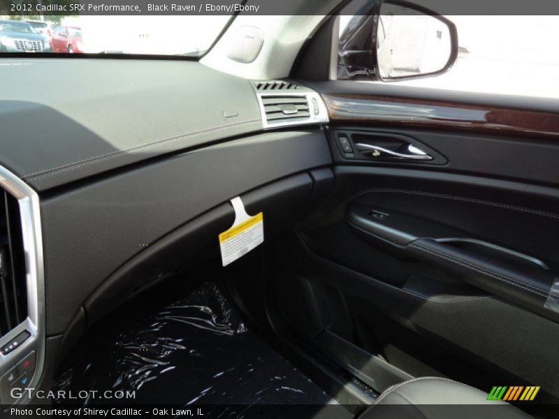 Black Raven / Ebony/Ebony 2012 Cadillac SRX Performance
