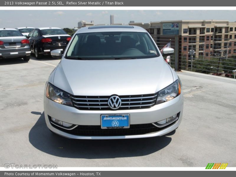 Reflex Silver Metallic / Titan Black 2013 Volkswagen Passat 2.5L SEL