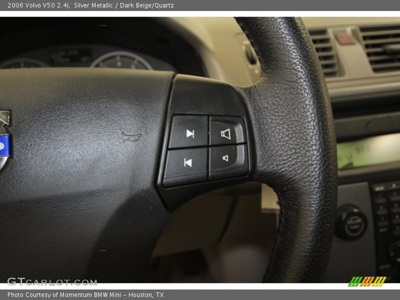 Silver Metallic / Dark Beige/Quartz 2006 Volvo V50 2.4i