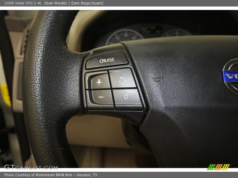 Silver Metallic / Dark Beige/Quartz 2006 Volvo V50 2.4i