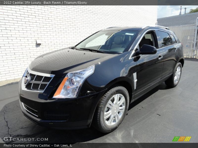 Black Raven / Titanium/Ebony 2012 Cadillac SRX Luxury