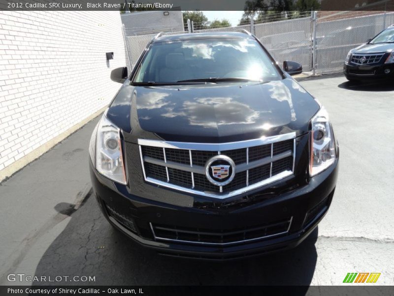 Black Raven / Titanium/Ebony 2012 Cadillac SRX Luxury