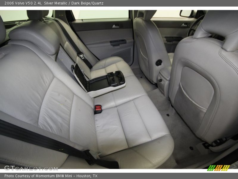 Silver Metallic / Dark Beige/Quartz 2006 Volvo V50 2.4i