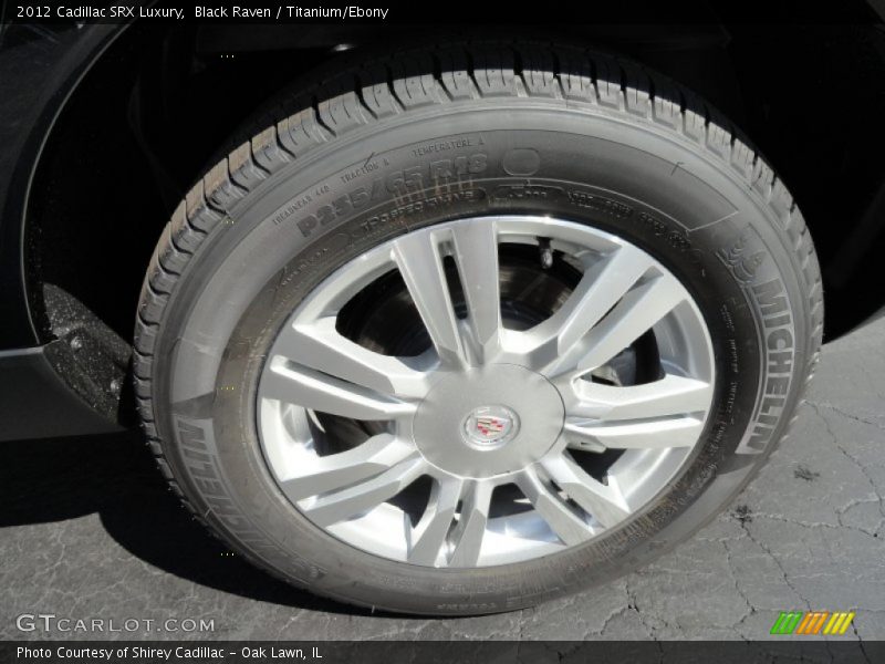 Black Raven / Titanium/Ebony 2012 Cadillac SRX Luxury