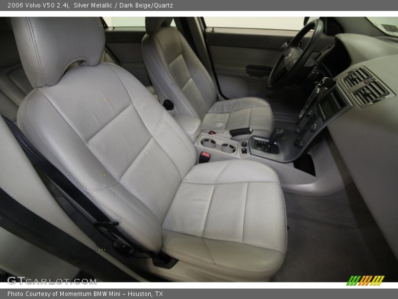 Silver Metallic / Dark Beige/Quartz 2006 Volvo V50 2.4i