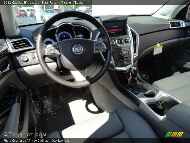 Black Raven / Titanium/Ebony 2012 Cadillac SRX Luxury