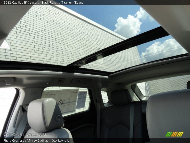 Black Raven / Titanium/Ebony 2012 Cadillac SRX Luxury