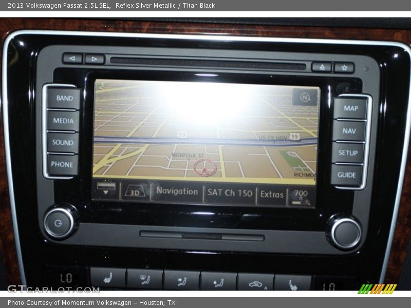 Reflex Silver Metallic / Titan Black 2013 Volkswagen Passat 2.5L SEL