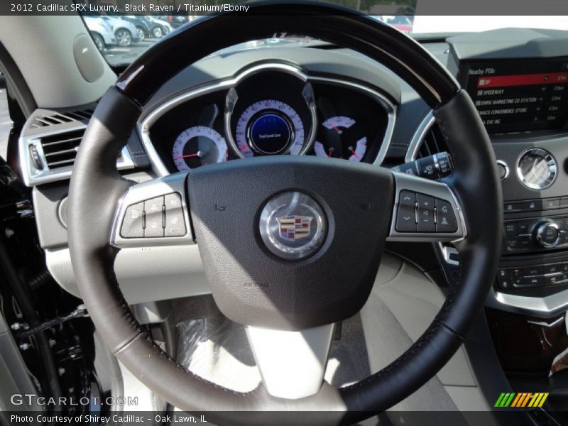 Black Raven / Titanium/Ebony 2012 Cadillac SRX Luxury