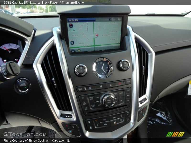 Black Raven / Titanium/Ebony 2012 Cadillac SRX Luxury