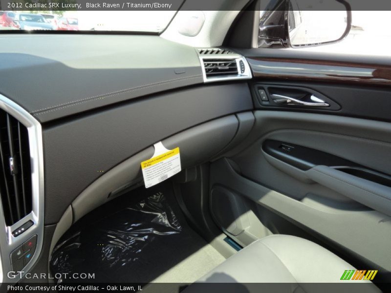 Black Raven / Titanium/Ebony 2012 Cadillac SRX Luxury