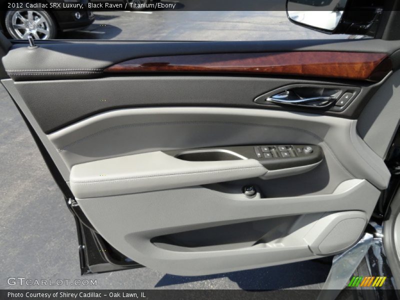 Black Raven / Titanium/Ebony 2012 Cadillac SRX Luxury