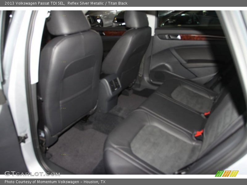 Reflex Silver Metallic / Titan Black 2013 Volkswagen Passat TDI SEL