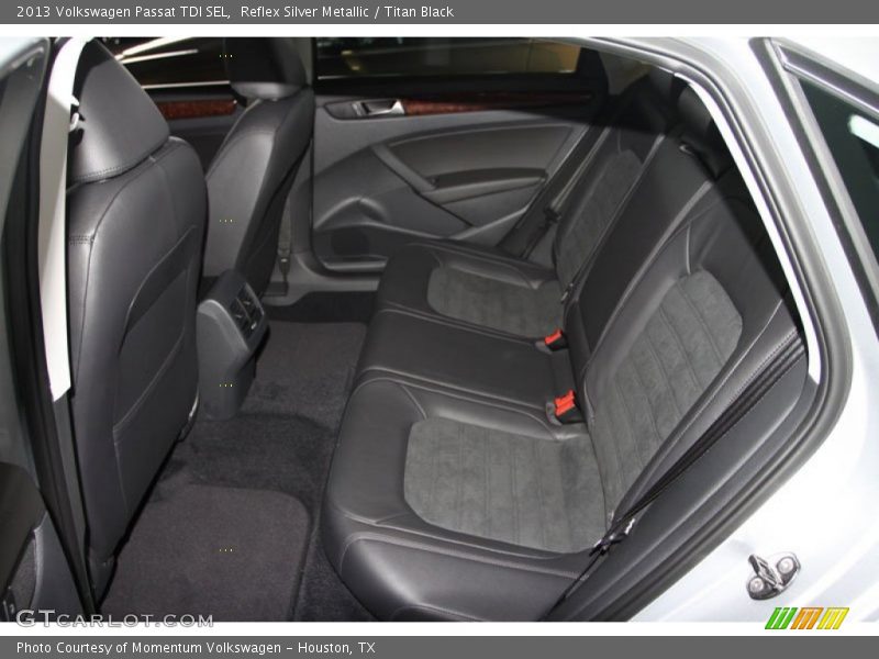 Reflex Silver Metallic / Titan Black 2013 Volkswagen Passat TDI SEL