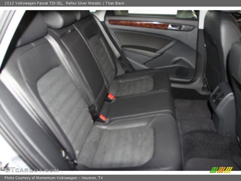 Reflex Silver Metallic / Titan Black 2013 Volkswagen Passat TDI SEL