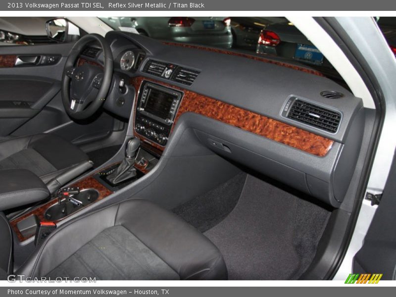 Reflex Silver Metallic / Titan Black 2013 Volkswagen Passat TDI SEL